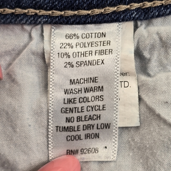 Buzz Cuts Jeans Women’s Size 14 Straight Leg Mid Rise - Picture 10 of 12